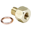 ADAPTER 1/8 NPTF F TO M12 M - image 1