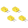 Connector Kit Type K Thermocouple Plug Male qty. 4 - image 1