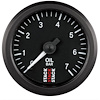 GAUGE OIL PRESS MECHANICAL 52MM BLACK 0-7 BAR M10 M - image 1