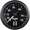 GAUGE WATER TEMP MECHANICAL 52MM BLACK 50-115C 3/8 BSPT M - image 1