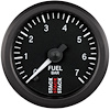 GAUGE FUEL PRESS PRO STEPPER MOTOR 52MM BLK 0-7 BAR M10 MALE