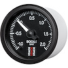 GAUGE BOOST PRO STEPPER MOTOR 52MM BLK -1 TO +2 BAR INCL. T-FITTING - image 1