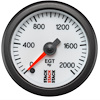 GAUGE EXHAUST GAS TEMP PRO STEPPER MOTOR 52MM WHT 0-2000F - image 1