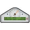 STREET-BOOST DASH WHT 0-8K RPM PSI DEG. C MPH - image 1