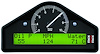 Multi-Function Dash Display Logger MFD Blk 0-4-10k RPM Invert - image 1
