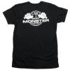0424L T-SHIRT; ADULT LARGE; BLACK; MONSTER - image 1