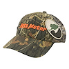 0444 HAT; MESH BACK W/VELCRO; HUNTING CAMO; BLAZE ORANGE AUTOMETER