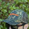 0444 HAT; MESH BACK W/VELCRO; HUNTING CAMO; BLAZE ORANGE AUTOMETER - image 4
