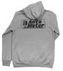 0449M PULLOVER HOODIE; ADULT MEDIUM; GRAY; COMPETITION - image 1