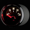 Cruiser Water Temperature Gauge 2-1/16" Electrical - image 3
