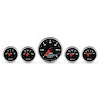 Designer Black II 5-Gauge Kit 3-3/8" Electrical Speedometer (120 mph) - image 1