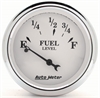 Old Tyme White II Fuel Level Gauge 2-1/16" Electrical - image 1