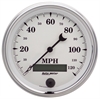 Old Tyme White II Speedometer 3-3/8" Electrical - image 1