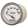 Old Tyme White II Voltmeter 2-1/16" Electrical - image 2