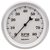 Old Tyme White II Tachometer 3-3/8" Electrical - image 1