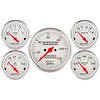 Arctic White 5-Gauge Kit 3-1/8" Mechanical Speedometer (120 mph) - image 1