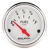 Arctic White 5-Gauge Kit 3-1/8" Electrical Speedometer (120 mph) - image 2
