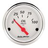 Arctic White 5-Gauge Kit 3-1/8" Electrical Speedometer (120 mph) - image 3