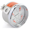 Arctic White Quad Gauge With MCX Bezel 5" Electrical - image 3