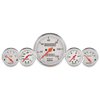 Arctic White 5-Gauge Kit 3-1/8" Mechanical Speedometer (120 mph) - image 2