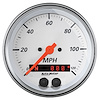 Arctic White Speedometer 3-3/8" Electrical - image 1