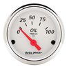 Arctic White 5-Gauge Kit 3-3/8" Speedometer (120 mph, Digital Display) - image 3