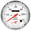 5 TACH/SPEEDO ARC WHITE" - image 1