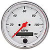 Arctic White Speedometer 3-3/8" Electrical - image 1