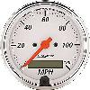 Arctic White Speedometer 3-1/8" Electrical - image 1