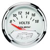 GAUGE VOLTMETER 2 1/16 18V ELEC CHEVROLET HERITAGE BOWTIE - image 2