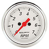 Arctic White Tachometer 2-1/16" Electrical - image 1