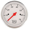 Arctic White Tachometer 3-1/8" Electrical