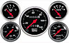 Designer Black 5-Gauge Kit 3-1/8" Mechanical Speedometer (120 mph) - image 1