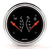 Designer Black Dual Gauge 3-3/8" Electrical - image 1