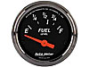 Designer Black Fuel Level Gauge 2-1/16" Electrical - image 1