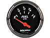 Designer Black Fuel Level Gauge 2-1/16" Electrical - image 1
