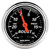 Designer Black Vacuum/Boost Gauge 2-1/16" Mechanical - image 1
