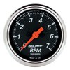 Designer Black Tachometer 2-1/16" Electrical - image 2