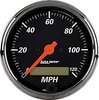 Designer Black Speedometer 3-1/8" Electrical - image 1
