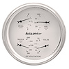 Old Tyme White Quad Gauge 5" Electrical - image 1