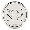Old Tyme White Dual Gauge 3-3/8" Electrical - image 1