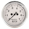 Old Tyme White Tachometer 2-1/16" Electrical - image 1