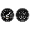 Old Tyme Black 2-Gauge Kit Includes: 3-3/8" Speedometer - image 1