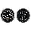 Old Tyme Black 2-Gauge Kit Includes: 5" Speedometer - image 1