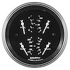 Old Tyme Black Dual Gauge 3-3/8" Electrical Includes: - image 1