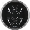 Old Tyme Black Quad Gauge 5" Electrical Includes: - image 1