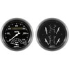 Old Tyme Black 2-Gauge Kit Includes: 3-3/8" Speedometer/Tachometer - image 1