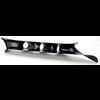 2-1/16" Triple Gauge Pillar 2008-10 Ford F-Series Super Duty Truck - image 2
