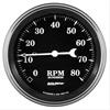 Old Tyme Black Tachometer 3-3/8" Electrical - image 1