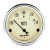 Antique Beige 5-Gauge Kit 3-1/8" Mechanical Speedometer (120 mph) - image 4